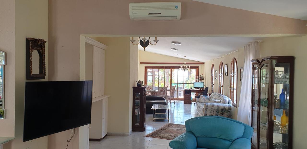 Villa Oceano Mit Privatem Beheiztem Pool, Vollklimatisiert Und Meerblick Parque Holandes Luaran gambar