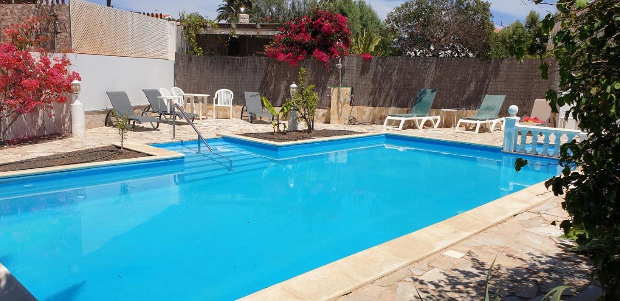 Villa Oceano Mit Privatem Beheiztem Pool, Vollklimatisiert Und Meerblick Parque Holandes Luaran gambar
